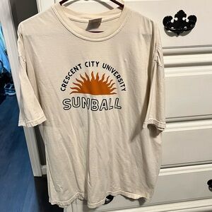 Crescent City University Sunball Graphic Tee